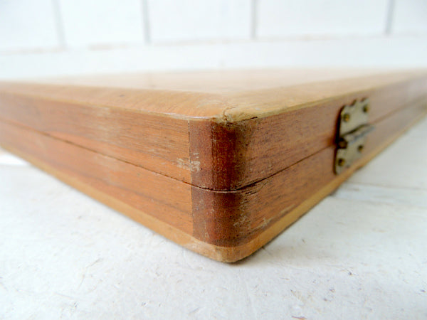 NEWALL 72仕切りウォルサム グリュエン ロンジン ハミルトン ブローバ アンティーク ウォッチ 時計 パーツ&部品ケース 木箱