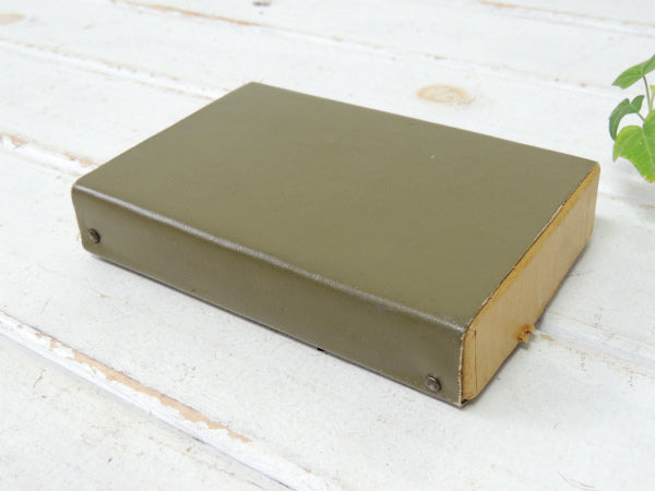 US ARMY ミリタリー・アメリカ 陸軍・カーキ・ビンテージ・ソーイングキット WWI WWⅡ大戦