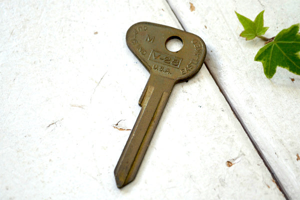 VW フォルクスワーゲン CURTIS V-28 ビンテージ・自動車 ブランクキー・US KEY