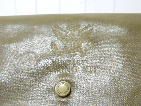 US ARMY ミリタリー・アメリカ 陸軍・カーキ・ビンテージ・ソーイングキット WWI WWⅡ大戦