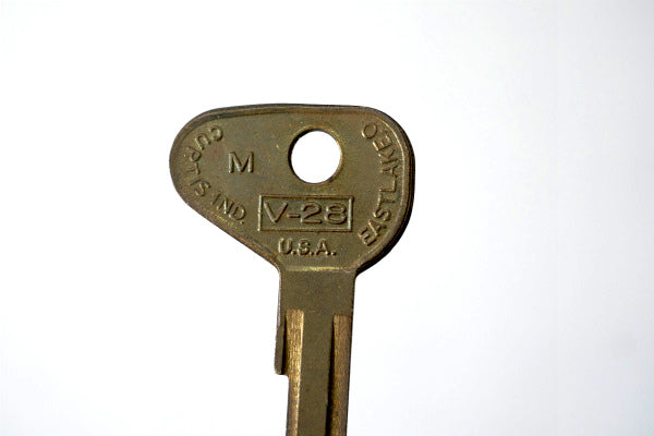 VW フォルクスワーゲン CURTIS V-28 ビンテージ・自動車 ブランクキー・US KEY