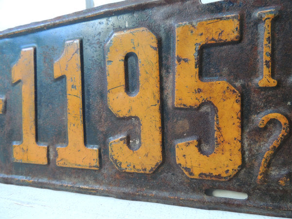 アイオワ州・アンティーク OLD ナンバープレート カーライセンス・プレート・USA