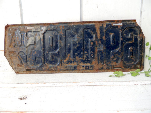 アイオワ州・アンティーク OLD ナンバープレート カーライセンス・プレート・USA
