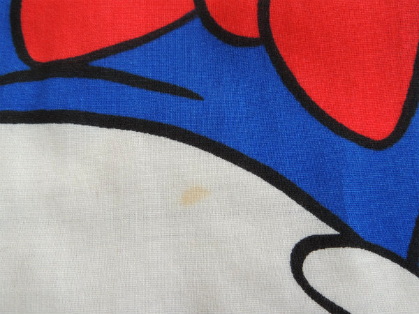 【ミッキー&フレンズ】USA・ディズニー・大柄プリント・ヴィンテージ・カーテン/生地