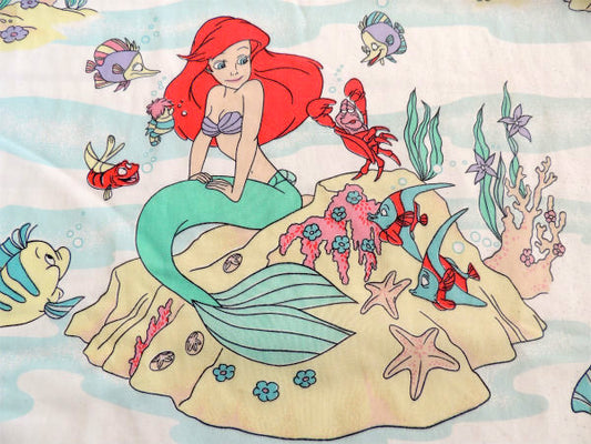 【リトルマーメイド】USA・ディズニー・アリエル・ユーズドシーツ(ボックスタイプ)