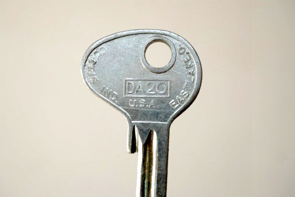 US・ダットサン・DATSUN・DA20 ビンテージ・鍵・自動車 ブランクキー・ガレージ
