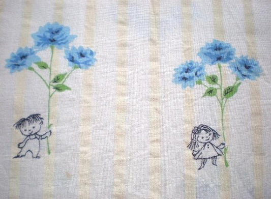 男の子&女の子・デッドストック・ヴィンテージ・ファブリック/生地　USA