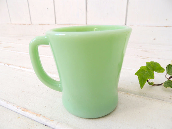 【ファイヤーキング】Fire King・ジェダイ・50's・Dハンドル・マグカップ/食器