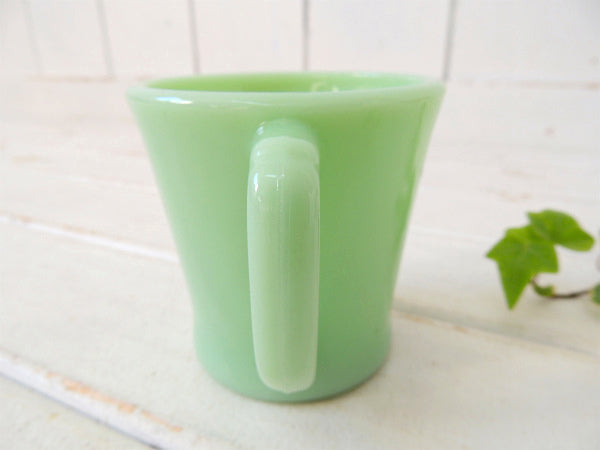 【ファイヤーキング】Fire King・ジェダイ・50's・Dハンドル・マグカップ/食器