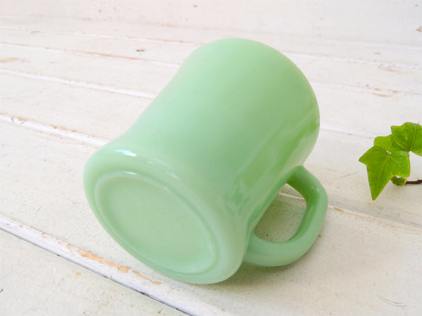 【ファイヤーキング】Fire King・ジェダイ・50's・Dハンドル・マグカップ/食器