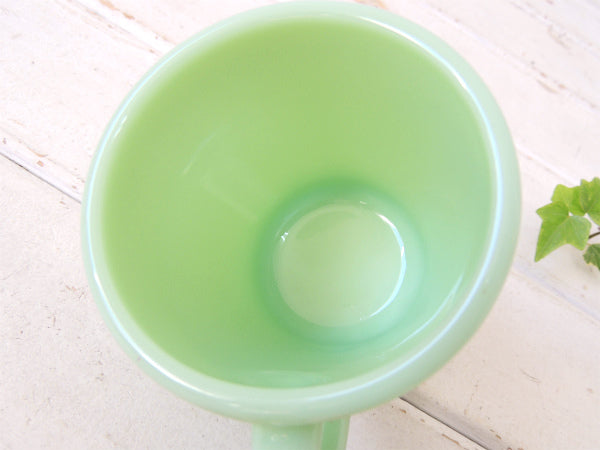 【ファイヤーキング】Fire King・ジェダイ・50's・Dハンドル・マグカップ/食器