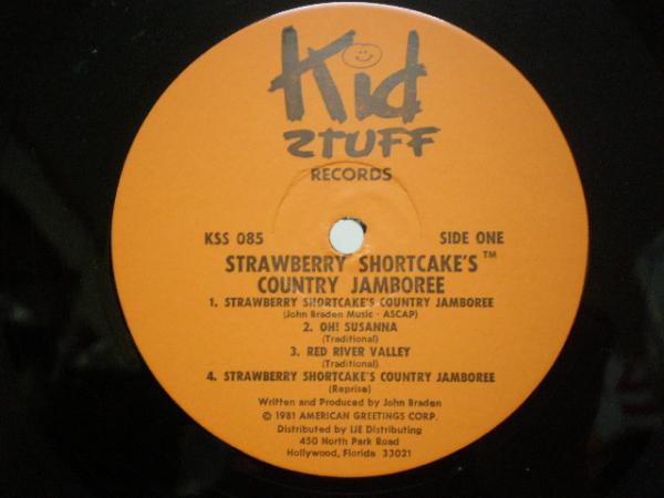 USA　ストロベリーショートケーキ・80’sヴィンテージ・レコード