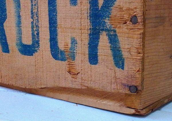 【LITTLEROCK】木製・ヴィンテージ・ウッドボックス/木箱　USA