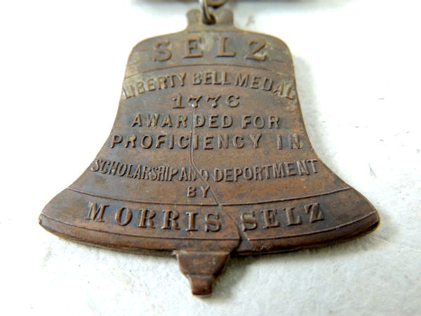 【1776's~/Liberty Bell/自由の鐘/MORRIS SELZ】アンティーク・ブローチ
