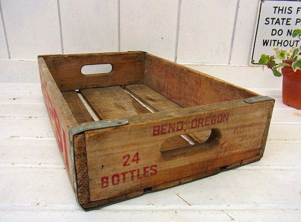 【PEPSI】ペプシコーラ・ヴィンテージ・ウッドボックス/木箱 USA