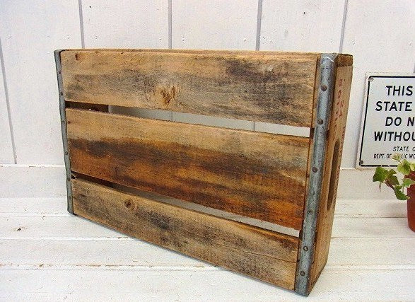 【PEPSI】ペプシコーラ・ヴィンテージ・ウッドボックス/木箱 USA