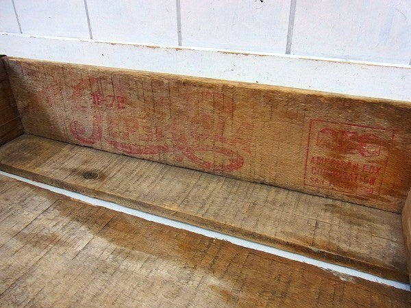 【PEPSI】ペプシコーラ・ヴィンテージ・ウッドボックス/木箱 USA