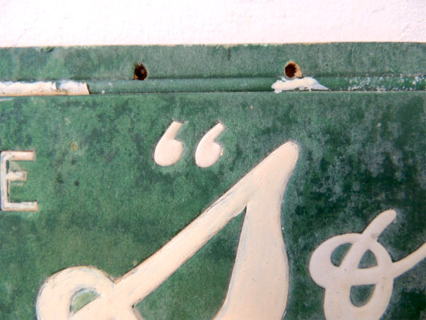 【1930y~/グリーンスタンプ/GREEN STAMPS】看板・アンティーク・ポップサイン/USA