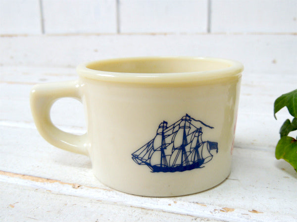 【オールドスパイス】BARBER・ヴィンテージ・シェービングカップ&ブラシ・髭剃り USA 床屋