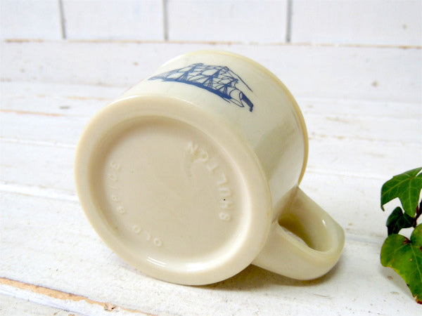 【オールドスパイス】BARBER・ヴィンテージ・シェービングカップ&ブラシ・髭剃り USA 床屋