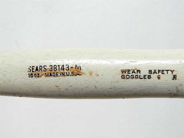SEARS シアーズ USA ツール ホワイトハンドル ヴィンテージ ハンマー 金槌 工具 DIY