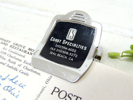 【COAST SPECIALTIES】マグネット付き・ヴィンテージ・クリップ・アドバタイジング