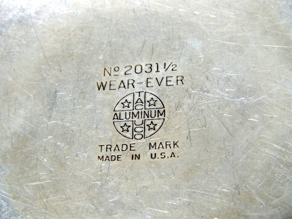 WEAR-EVER アルミ製 ヴィンテージ 片手鍋 パン キッチン雑貨 キャンプ用品 アウトドア