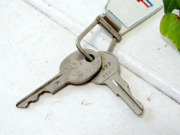 【CHEVROLET・シボレー】アメ車・ビンテージ・キーホルダー・鍵2本付き・ゼネラルモーターUSA