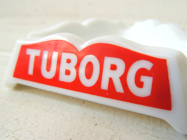 【デンマーク/TUBORG/ビール】ガラス製・アドバタイジング・ヴィンテージ・灰皿 /アシュトレイ