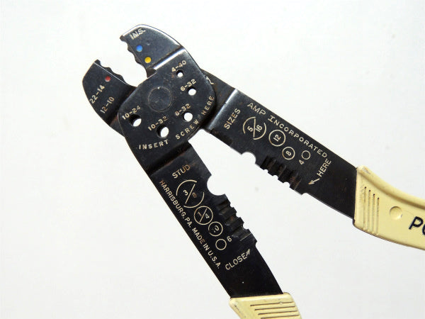 AMP USA ヴィンテージ 万能電工ペンチ 電気工事プライヤー 工具 ツール DIY