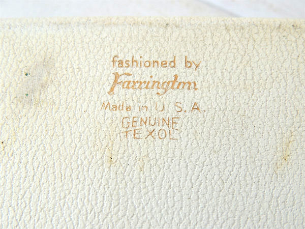 【Farrington】バラ模様入り・ヴィンテージ・ジュエリーケース/宝石箱/ジュエリーボックス