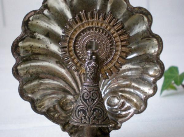 スペイン　聖母マリア・アンティーク・オブジェ