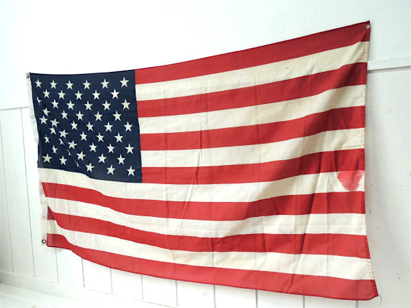 【アメリカ合衆国・50星】ヴィンテージ・星条旗・アメリカンフラッグ・USA★