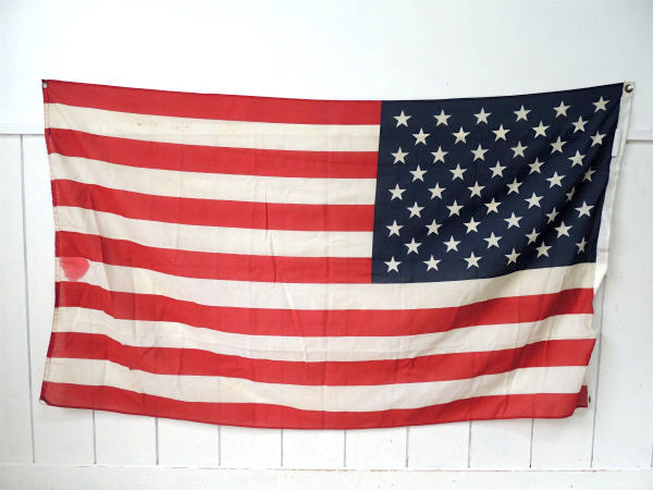【アメリカ合衆国・50星】ヴィンテージ・星条旗・アメリカンフラッグ・USA★