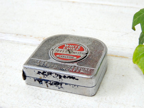 【Carlson&Sullivan】10FT・ビンテージ・メジャーテープ・巻尺・USA・工具・工業系