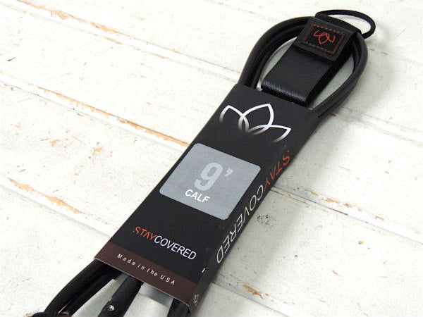 STAY COVERED サーフィン ロングボード USA ステイカバード カリフォルニア 9' KNEE 膝 リーシュ CALIF