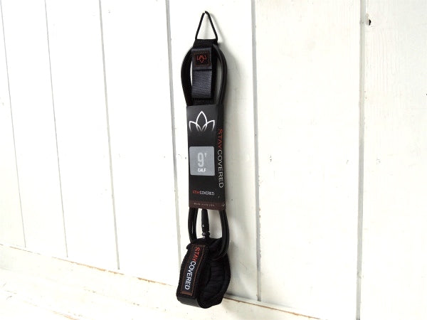 STAY COVERED サーフィン ロングボード USA ステイカバード カリフォルニア 9' KNEE 膝 リーシュ CALIF