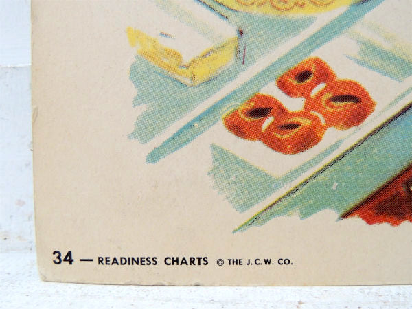 USA!グロッサリーストアのお買い物・学習用・ヴィンテージ・ポスター・印刷物