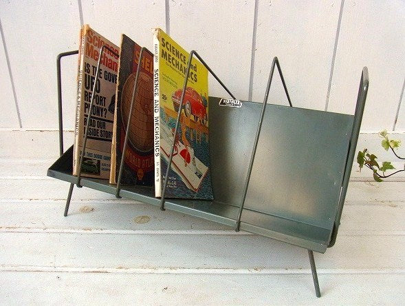 【VERTIFLEX】脚付き・ヴィンテージ・書類スタンド/ブックスタンド/本立て USA