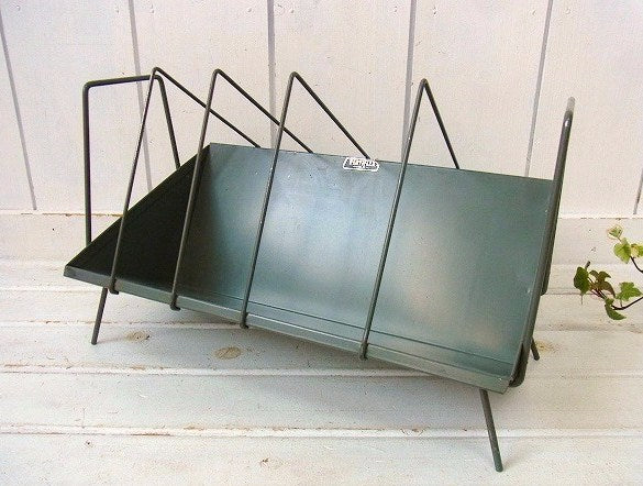 【VERTIFLEX】脚付き・ヴィンテージ・書類スタンド/ブックスタンド/本立て USA