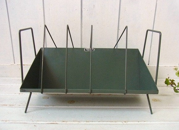 【VERTIFLEX】脚付き・ヴィンテージ・書類スタンド/ブックスタンド/本立て USA