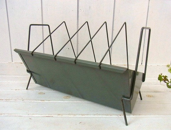 【VERTIFLEX】脚付き・ヴィンテージ・書類スタンド/ブックスタンド/本立て USA