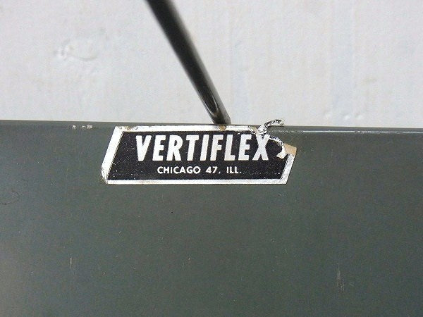 【VERTIFLEX】脚付き・ヴィンテージ・書類スタンド/ブックスタンド/本立て USA