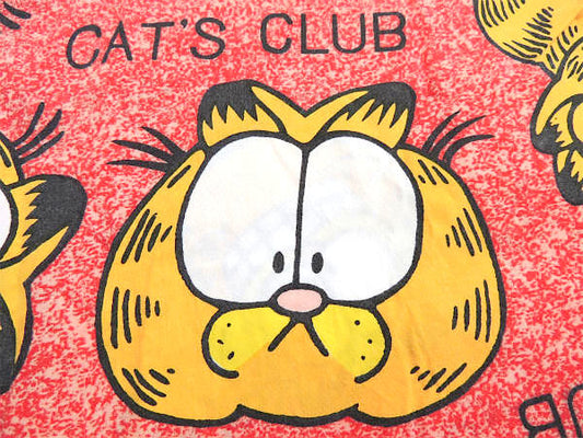 【ガーフィールド】CAT'S CLUB・ヴィンテージ・布団カバー/両面シーツ