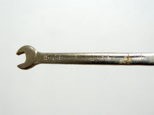 オックスウォール　15/64 OXWALL 1/4・ビンテージ・レンチ&スパナ・工具・ツール US