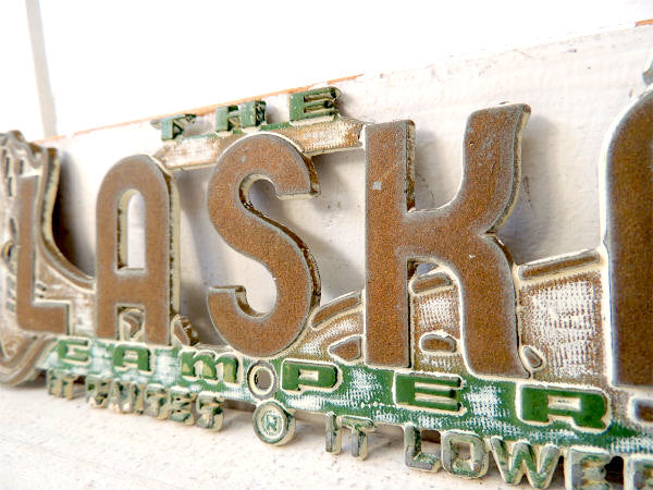 THE ALASKA CAMPER 1953 RV モーターホーム キャンピングカー ヴィンテージ エンブレム USA