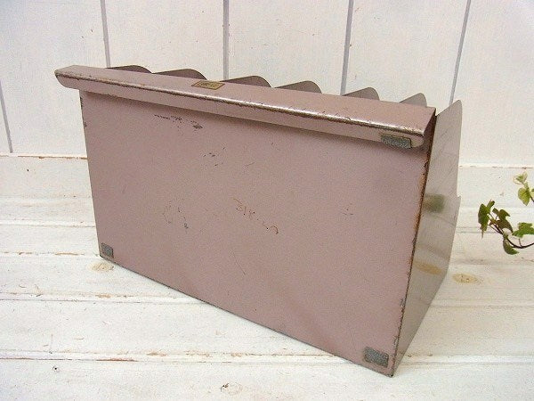 【FLASH FILING】メタル製・ヴィンテージ・書類スタンド/ブックスタンド/本立て USA