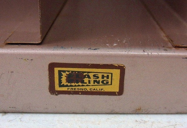 【FLASH FILING】メタル製・ヴィンテージ・書類スタンド/ブックスタンド/本立て USA