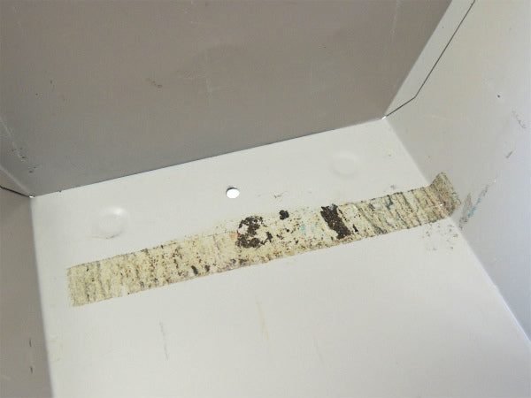 USA メタル製 ヴィンテージ 書類ケース 書類バスケット ファイルケース インダストリアル 工業系 ベージュグレー　