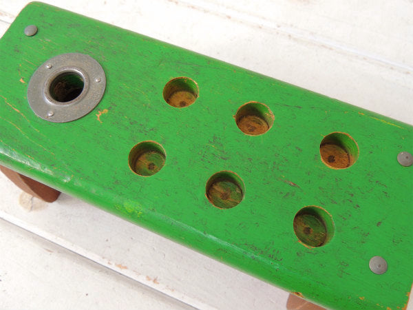 【PLAYSKOOL】プレイスクール・NOK OUT BENCH・木製のヴィンテージ・おもちゃ